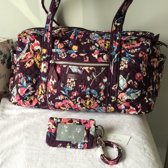 Vera Bradley Bags Vera Bradley Small Travel Duffel Bag Zip Id Set